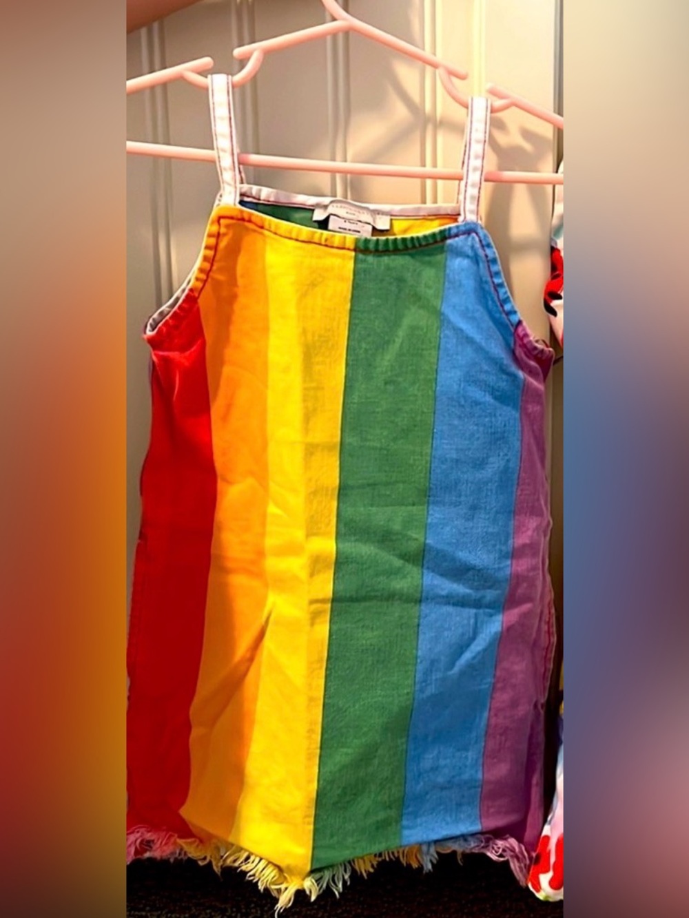 STELLA MCCARTNEY  RAINBOW  DRESS